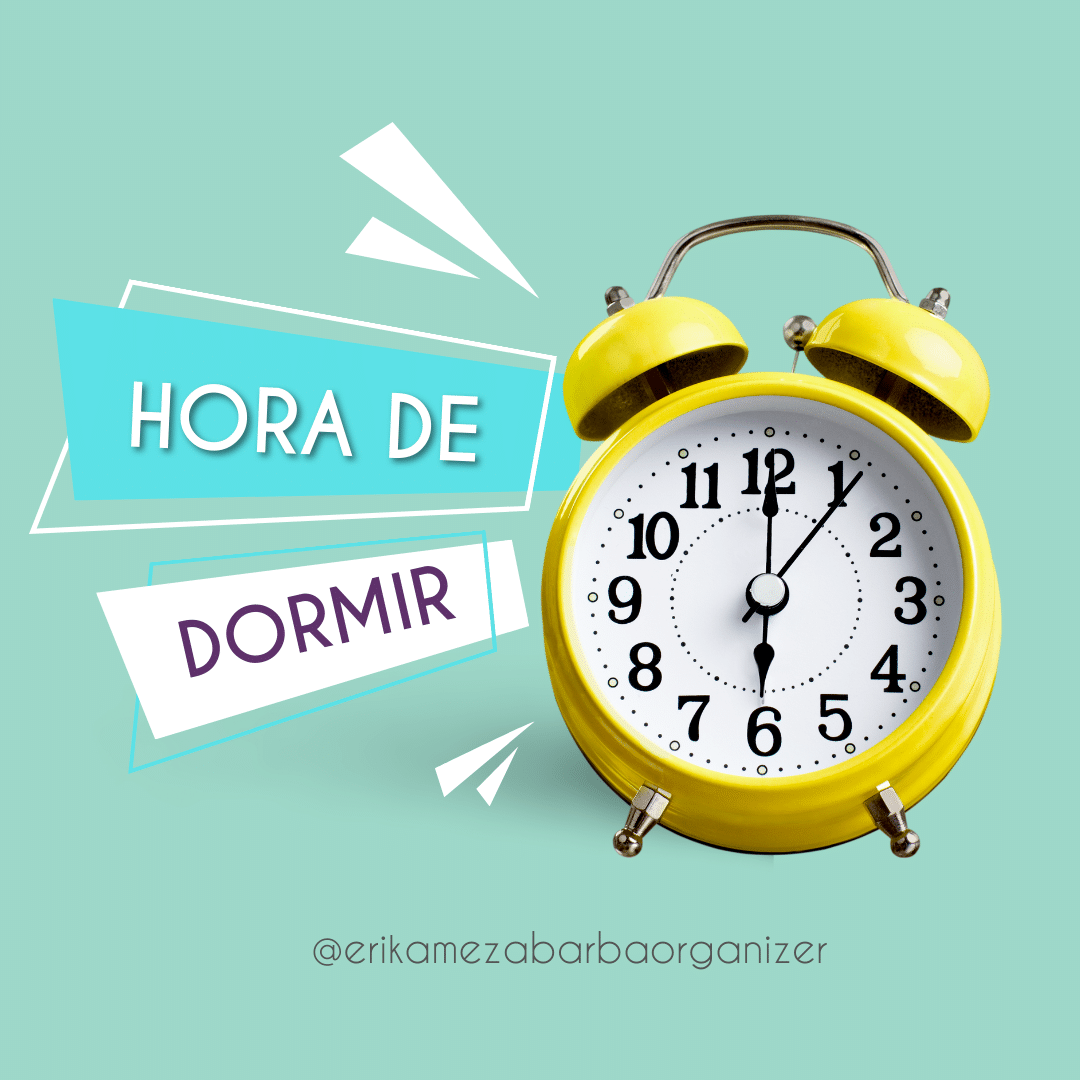 HORA CERTA de dormir